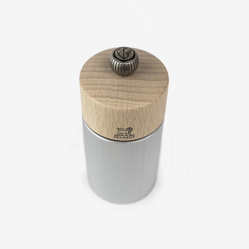 Peugeot | Line Aluminum & Beechwood Pepper Mill