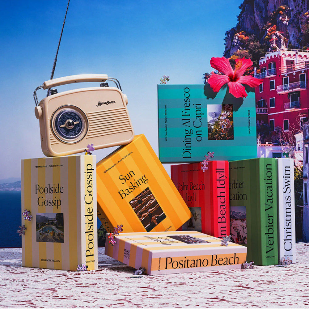 Piecework | Christmas Swim - Slim Aarons Collab - 1000 Piece Puzzle