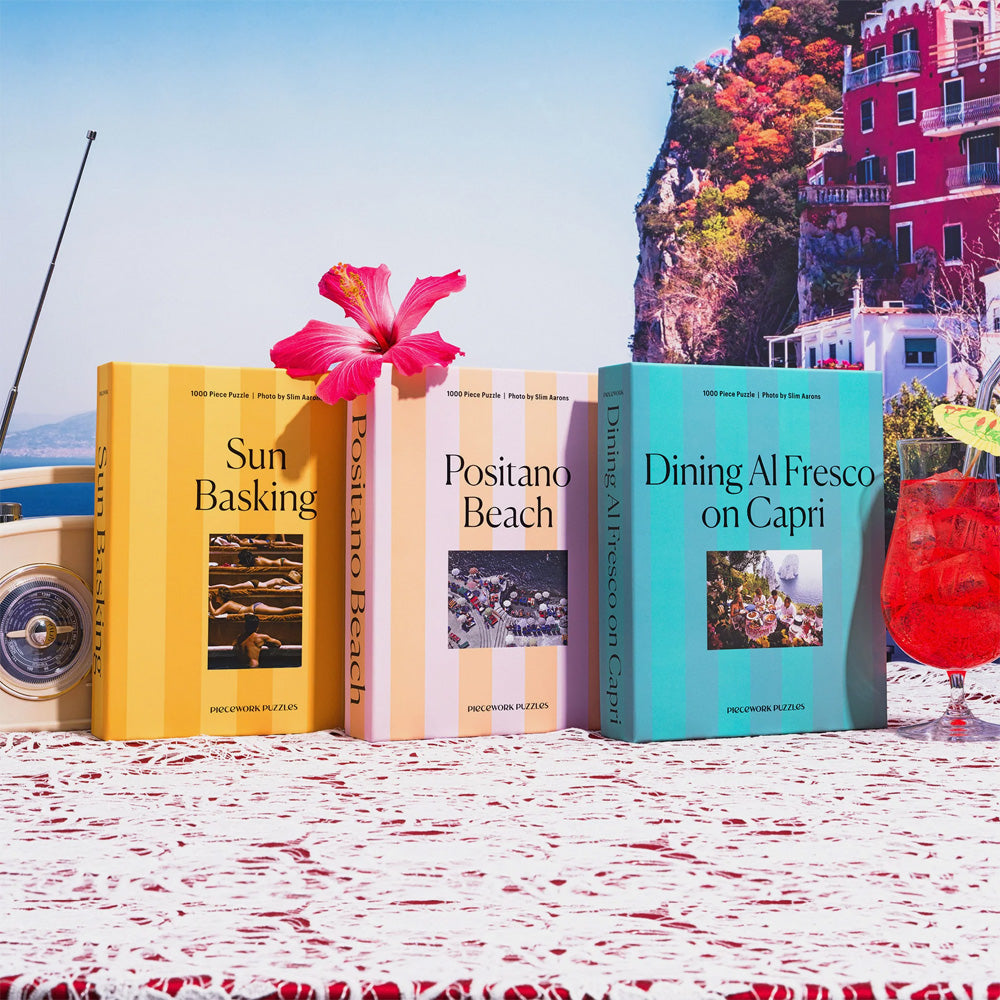Piecework | Dining Al Fresco -  Slim Aarons Collab - 1000 pieces puzzle