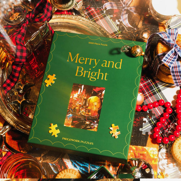 Piecework | Merry & Bright - 1000 Piece Puzzle