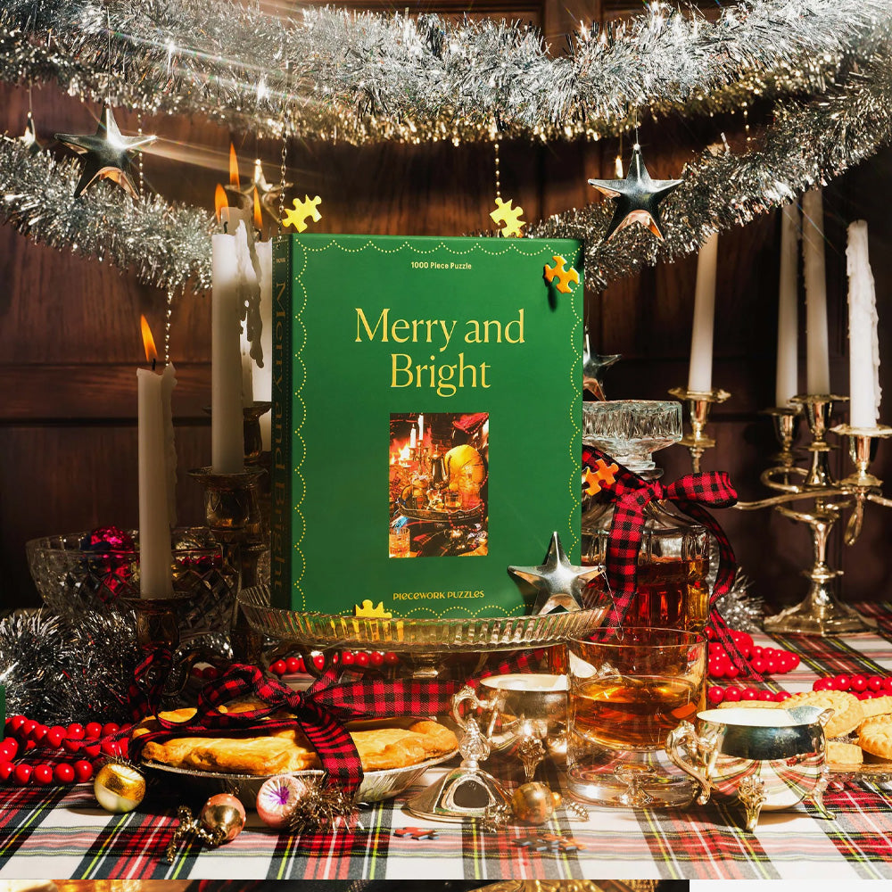 Piecework | Merry & Bright - 1000 Piece Puzzle