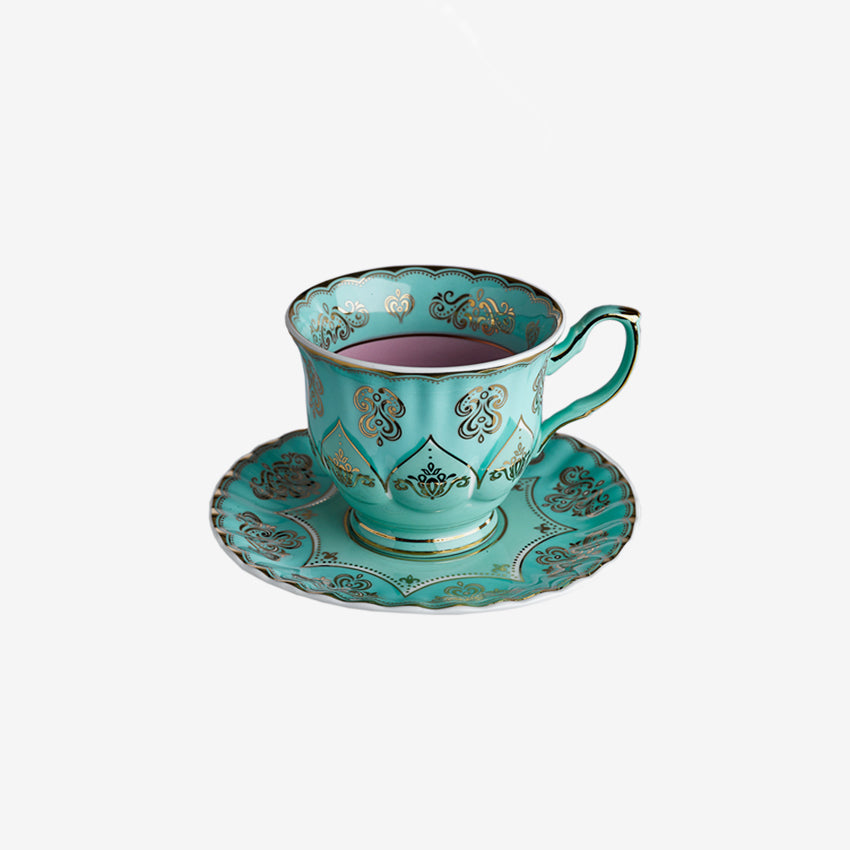 Polspotten | Grandpa Teacups Multi Colour (Set of 4)