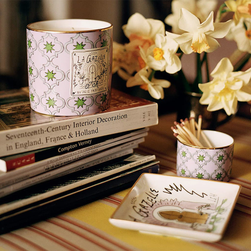 Ginori 1735 | Profumi Luchino Scented Candle La Gazelle D'Or Marrakech