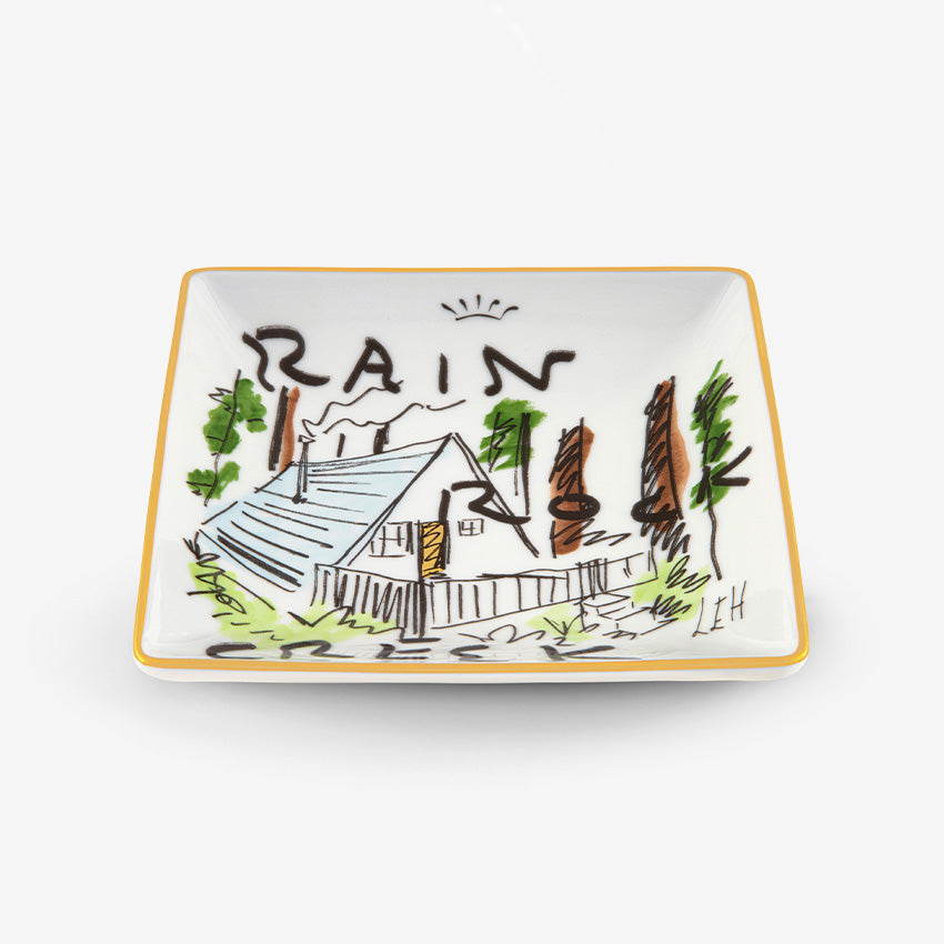 Ginori 1735 | Profumi Luchino Change Tray - Rain Rock Creek