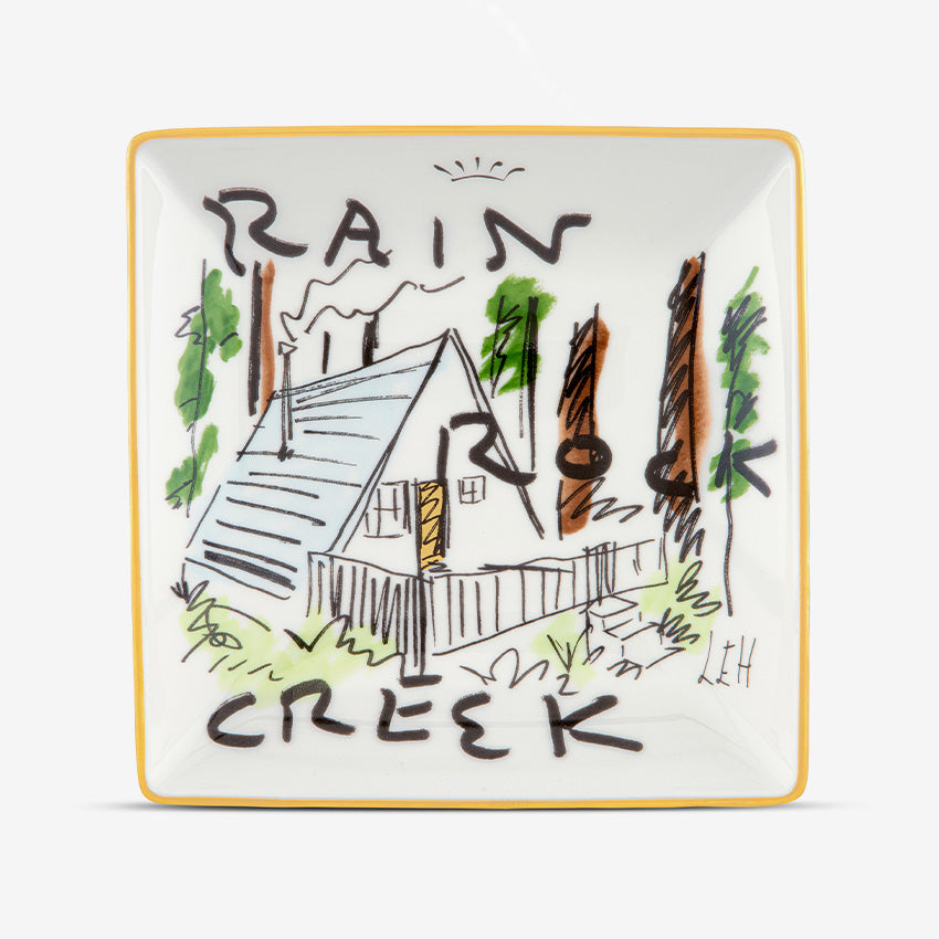Ginori 1735 | Profumi Luchino Change Tray - Rain Rock Creek