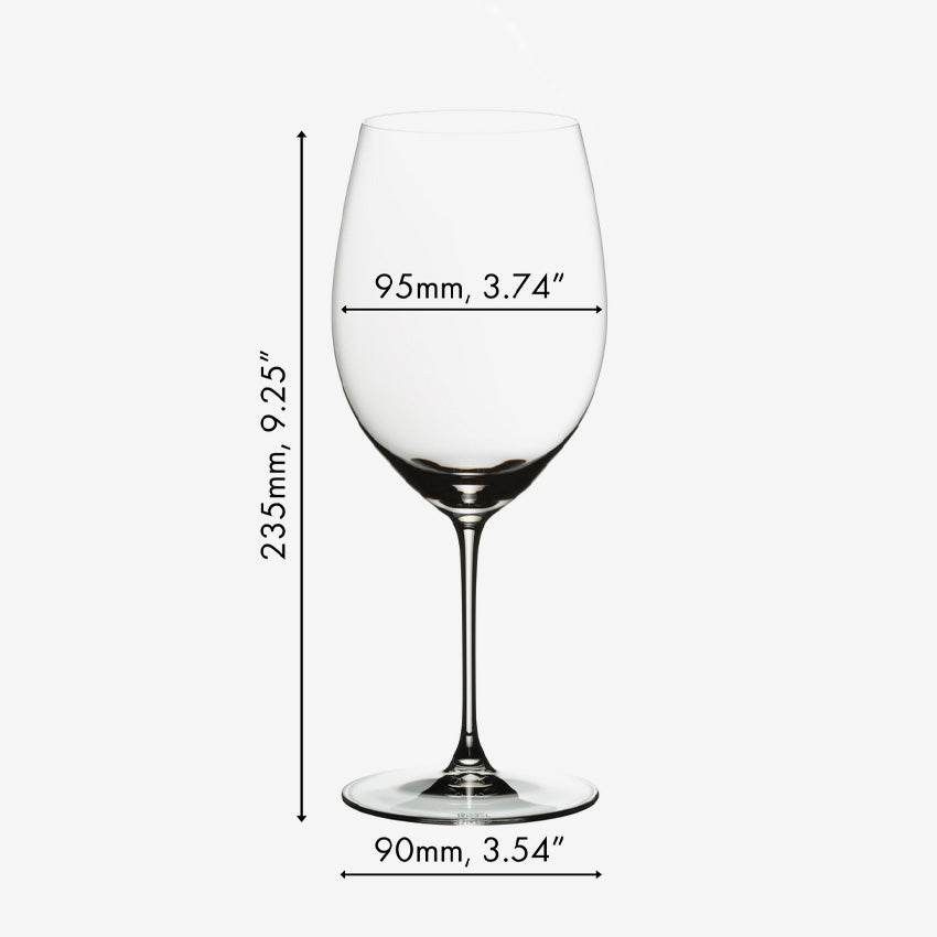 Riedel | Verres Veritas Cabernet/Merlot et carafe Mosel