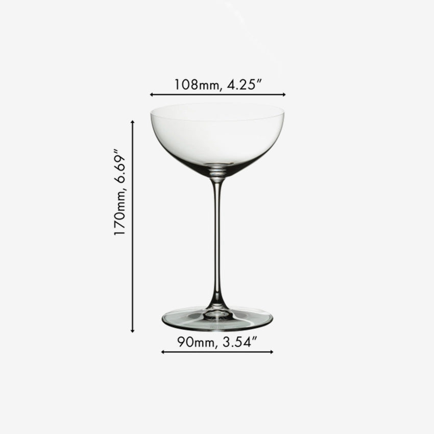 Riedel | Veritas Cokctail/Coupe - Ensemble de 2