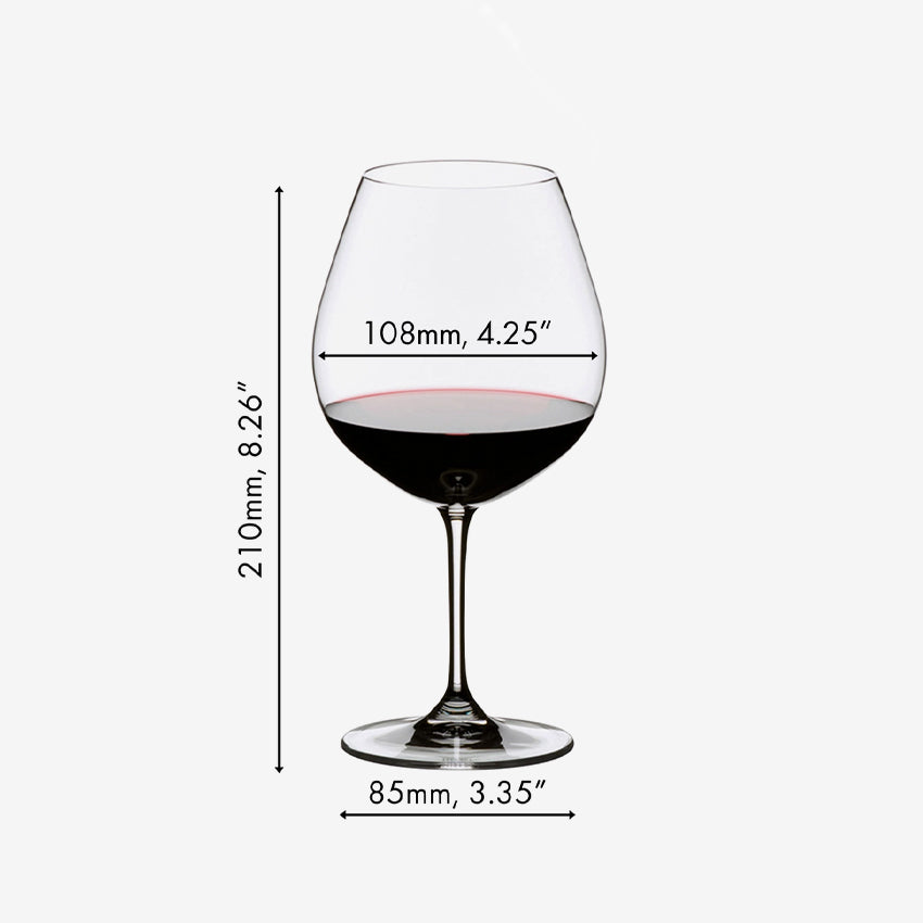 Riedel | Vinum Pinot Noir (Burgundy Red) - Set of 2