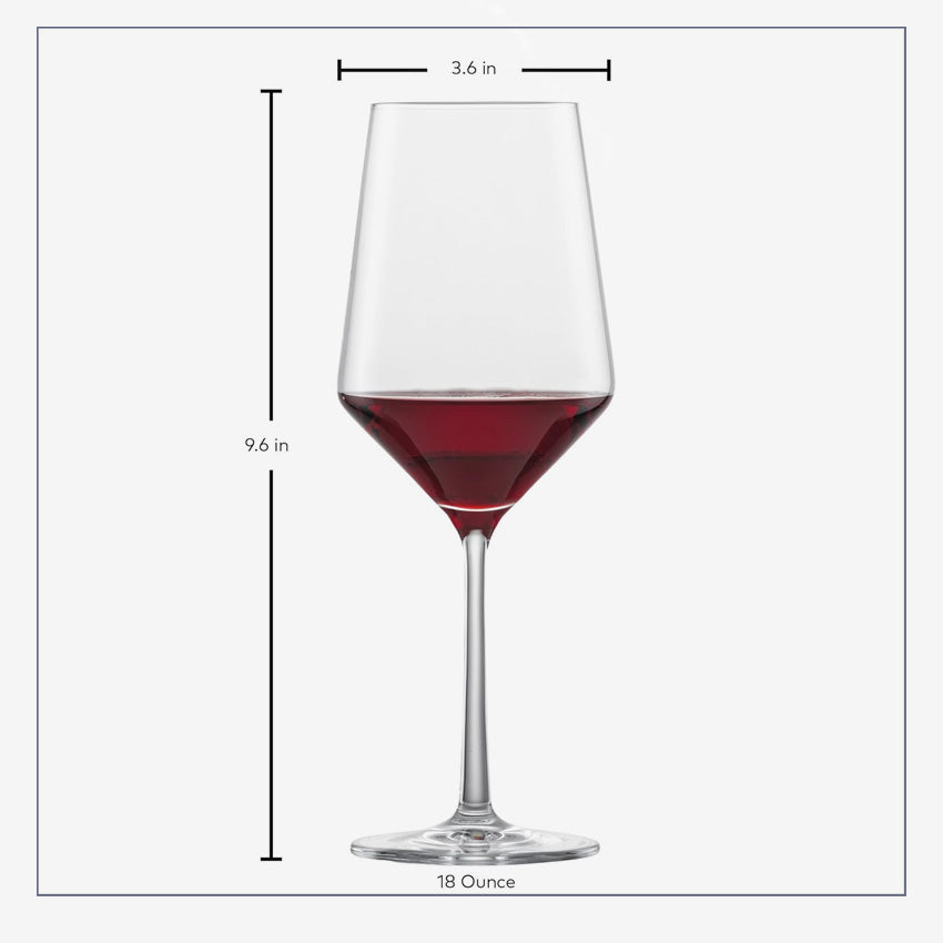 Schott Zwiesel | Set de 6 verres Tritan Pure Cabernet