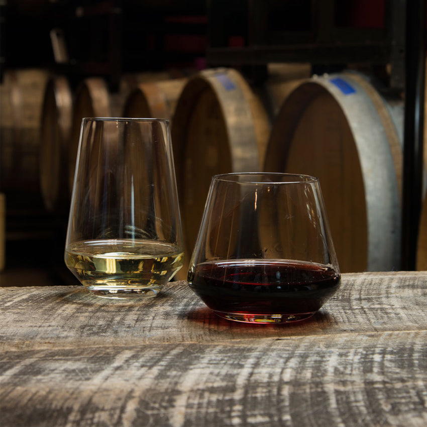 Schott Zwiesel | Set of 6 Tritan Pure Burgundy Stemless Wine Glasses