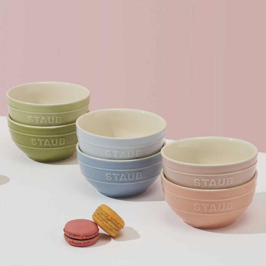 Staub | Ceramics 6Pc Bowl Set Macaron - Multi Colour