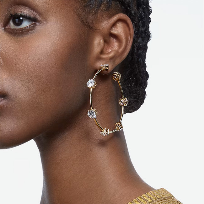 Swarovski | Constella Hoop Earrings