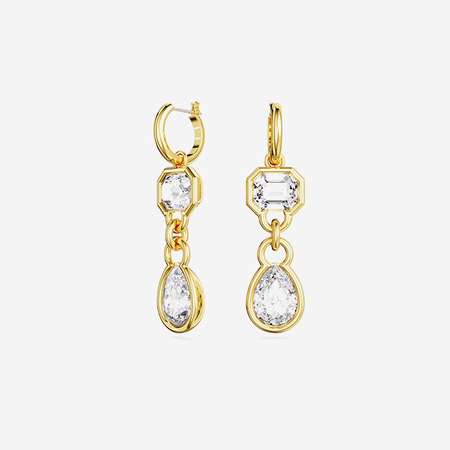 Swarovski | Dextera Mixed Cuts Drop Earrings