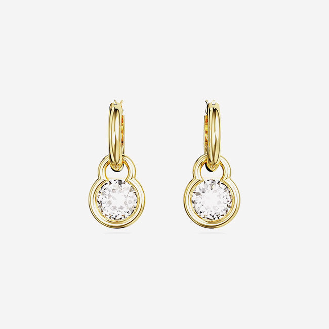 Swarovski | Boucles d'oreilles pendantes Dextera à taille ronde