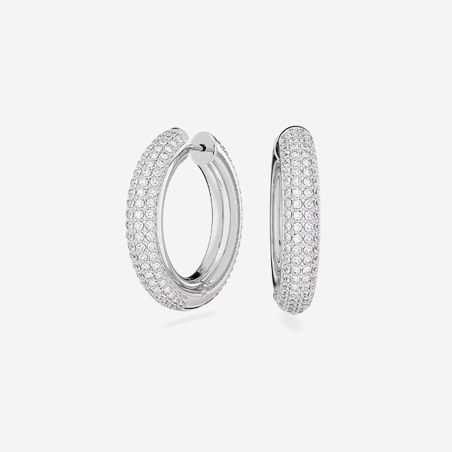 Swarovski | Dextera Medium Hoop Earrings