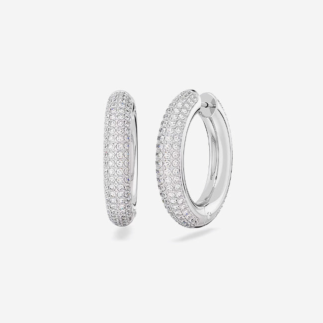 Swarovski | Dextera Medium Hoop Earrings