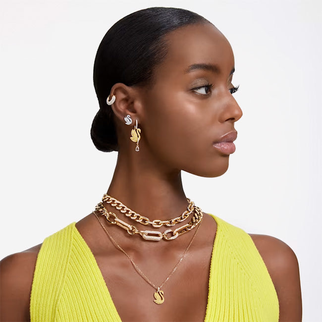Swarovski | Dextera Mixed Links Statement Necklace