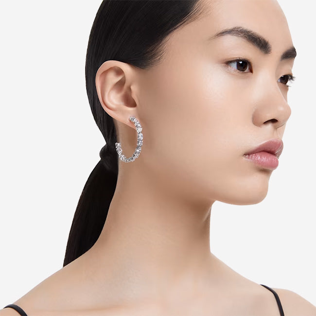 Swarovski | Mesmera Hoop Earrings - Mixed Cuts