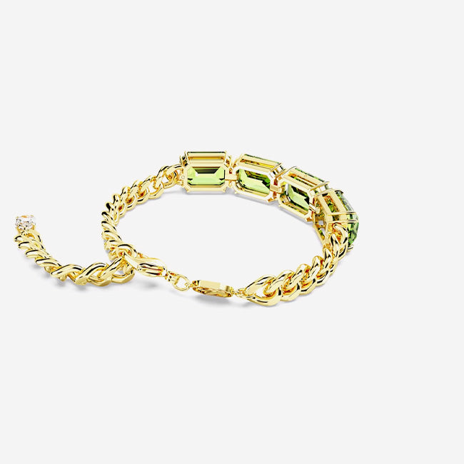 Swarovski | Millenia Octagon Cut Bracelet - Green