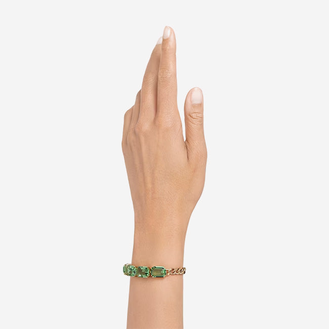 Swarovski | Millenia Octagon Cut Bracelet - Green