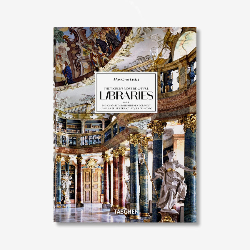 Taschen | The World's Most Beautiful Libraries (40th Anniversary Edition)