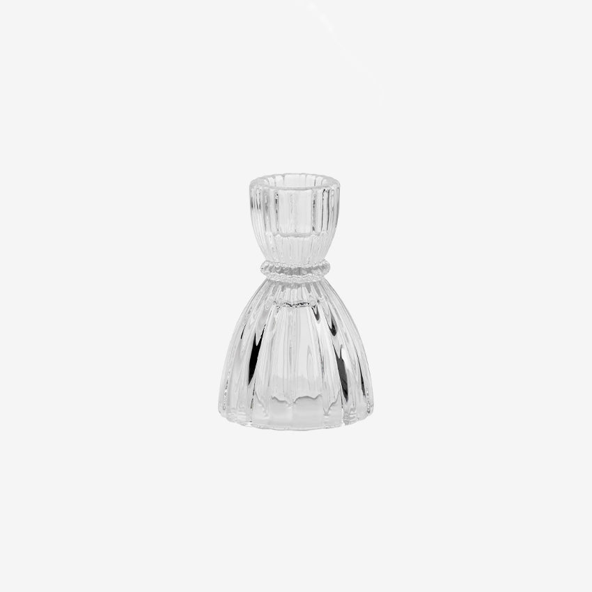 Torre & Tagus | Olivia Faceted Glass Taper Candle Holder