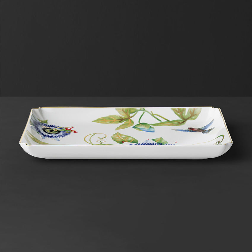 VILLEROY & BOCH Amazonia Gifts Assiette décorative / Plateau rectangulaire 11x8.25in