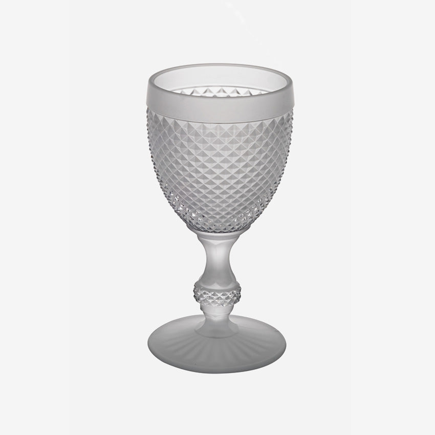 Vista Alegre | Bicos Frosted Water Goblet