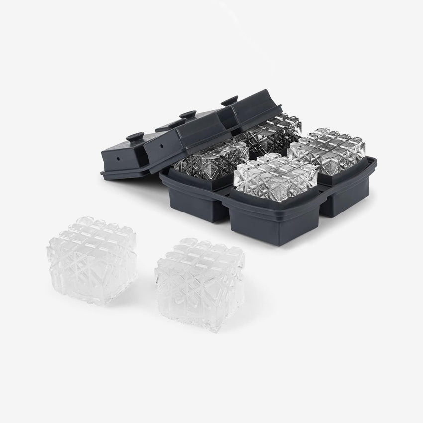 W&P | Cocktail Art Silicone Ice Cube Tray - Crystal
