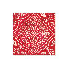 Caspari | Annika Red Napkin