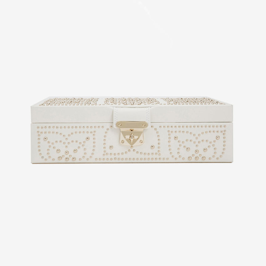 Wolf 1834 | Marrakesh Small Jewelry Box - Cream