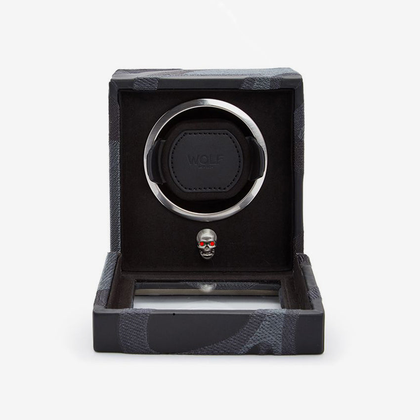 Wolf 1834 | Memento Mori Cub Watch Winder Black