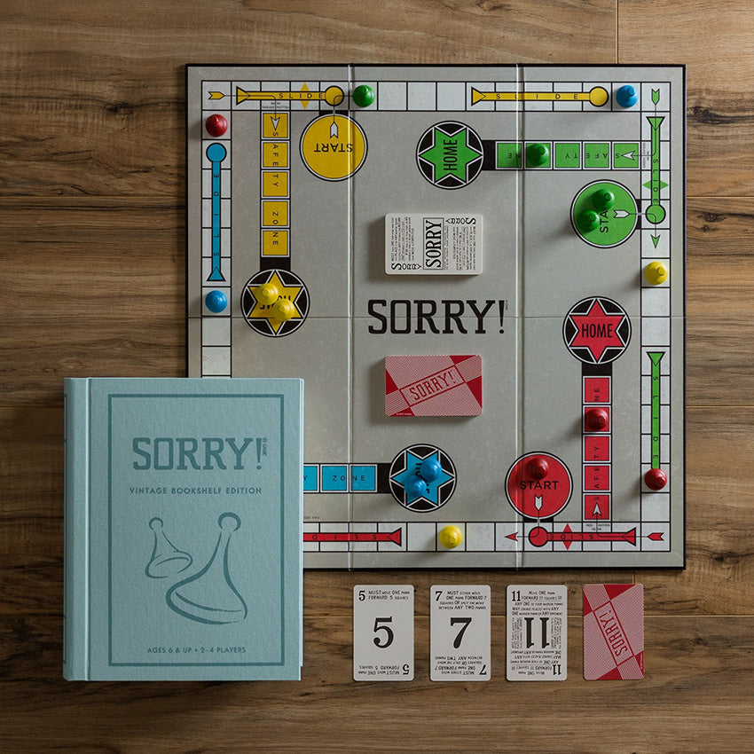 WS Game Company | Sorry! Vintage Bookshelf Edition