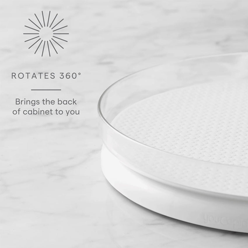 Youcopia | Fridgeview Fridge Turntable & Mat