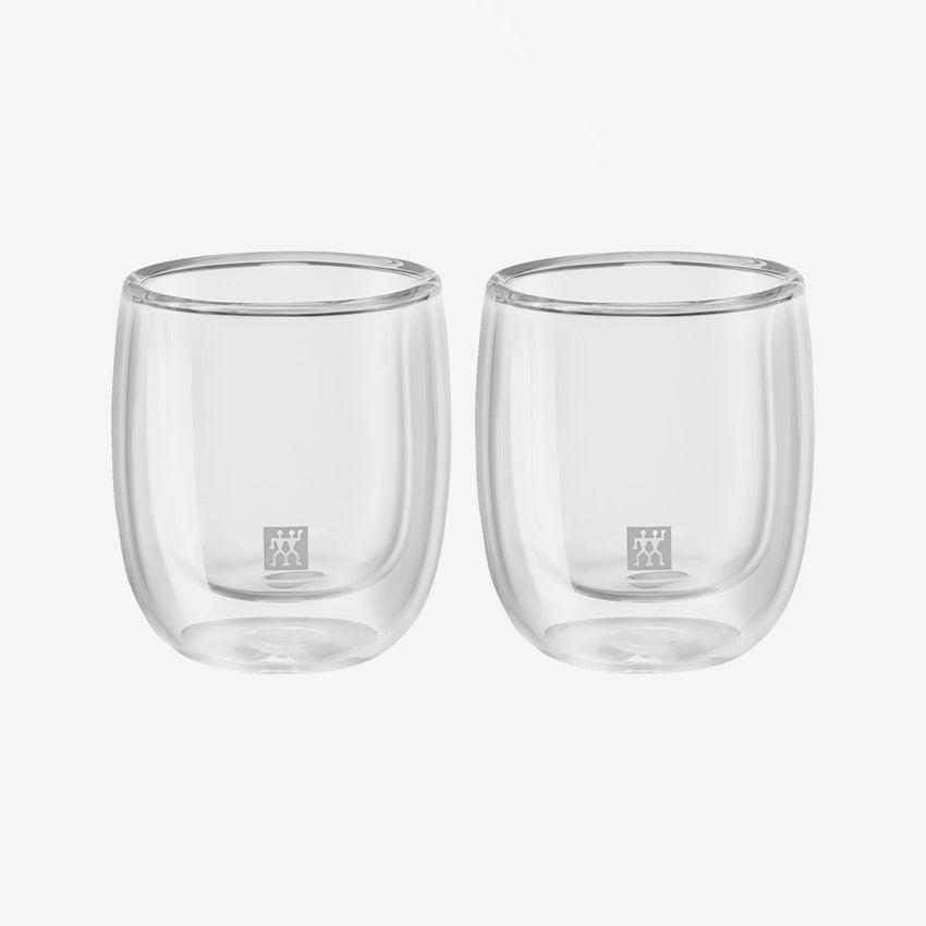 Zwilling | Sorrento Double Wall Espresso Glass Set - Clear