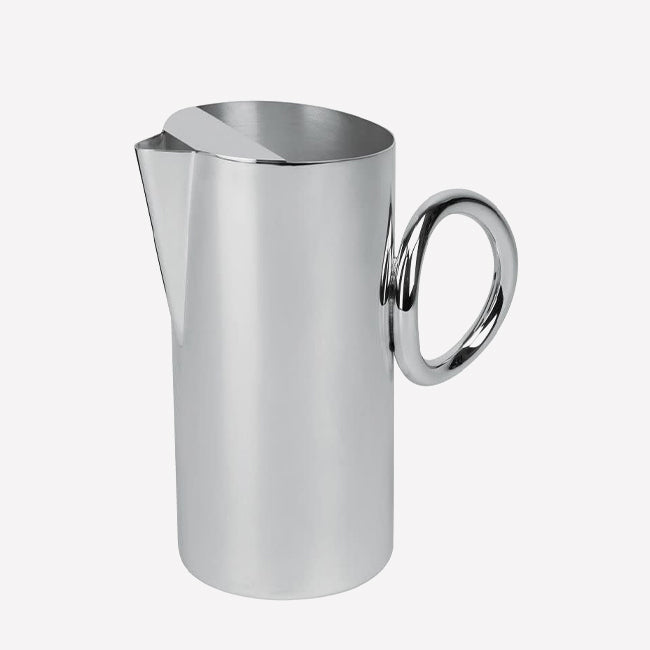 Maison Lipari Vertigo Water Pitcher with Handle Silver-Plated H: 23 cm D: 10 cm  CHRISTOFLE.