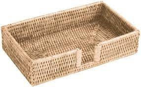 Caspari | Rattan Napkin Holder