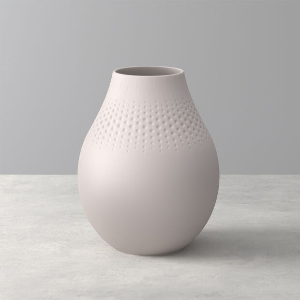 Villeroy & Boch | Manufacture Collier Perle Vase - Grand - Beige