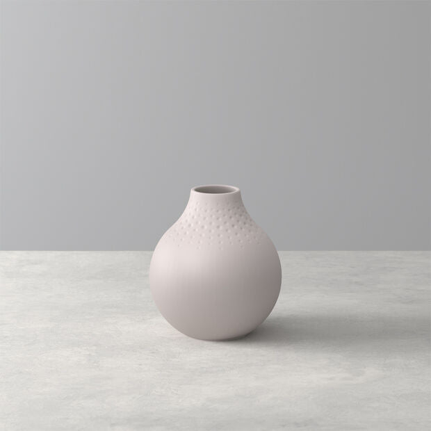 Villeroy & Boch | Manufacture Collier Perle Vase - Petit - Beige