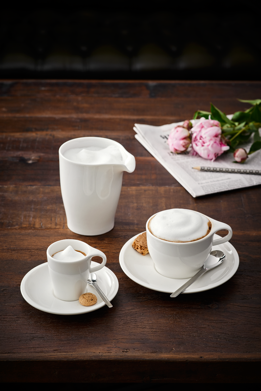 Maison Lipari Coffee Passion Espresso Cup & Saucer Set of 2 - White  VILLEROY & BOCH.