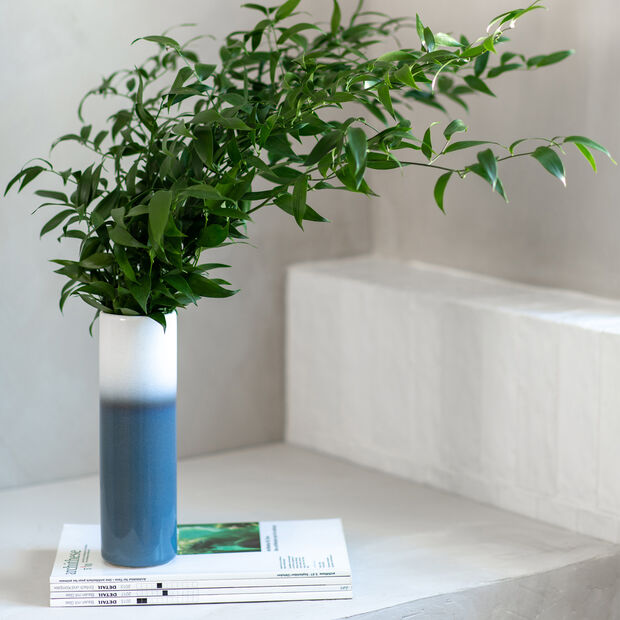 Villeroy & Boch | Lave Home Cylinder Vase - Large - Blue