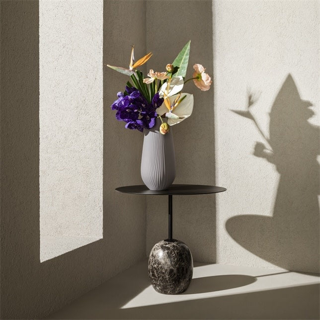Maison Lipari Folia Jasper Tall Vase 11.8" Mink  WEDGWOOD.