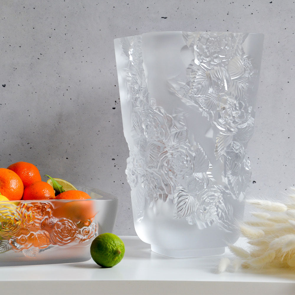 Lalique | Vase Pivoines