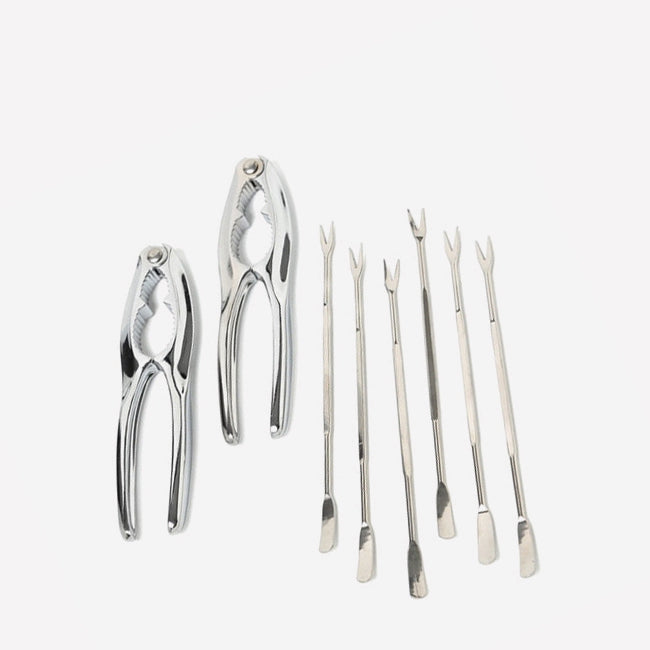 Maison Lipari 8 Pc. Seafood Tool Set  FOX RUN.