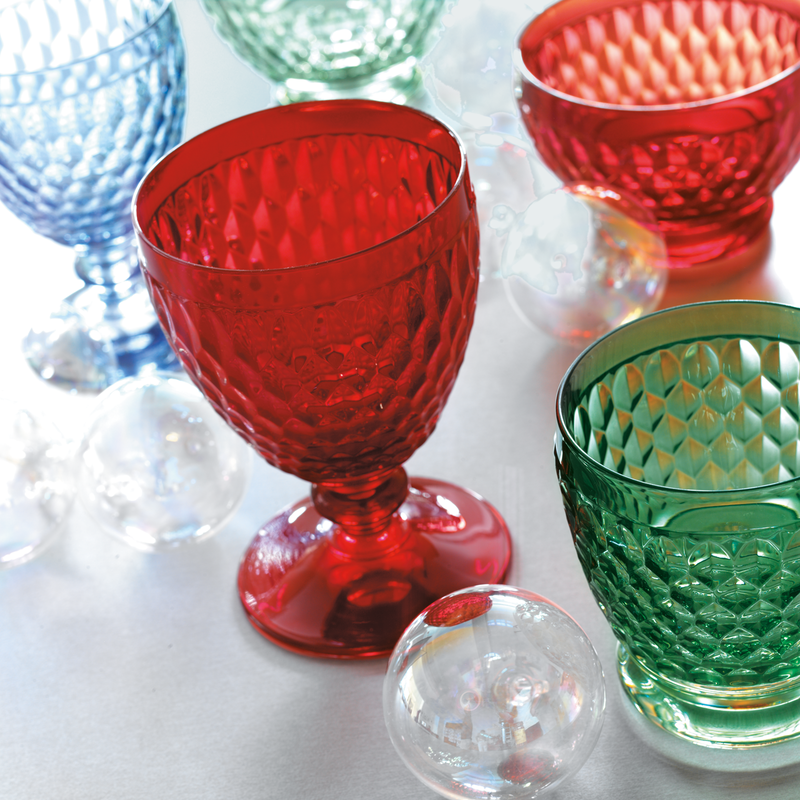 Maison Lipari Boston Colored Water Goblet - Red  VILLEROY & BOCH.