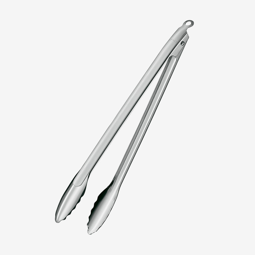 Rosle | Locking Tongs In Silver Stainless Steel