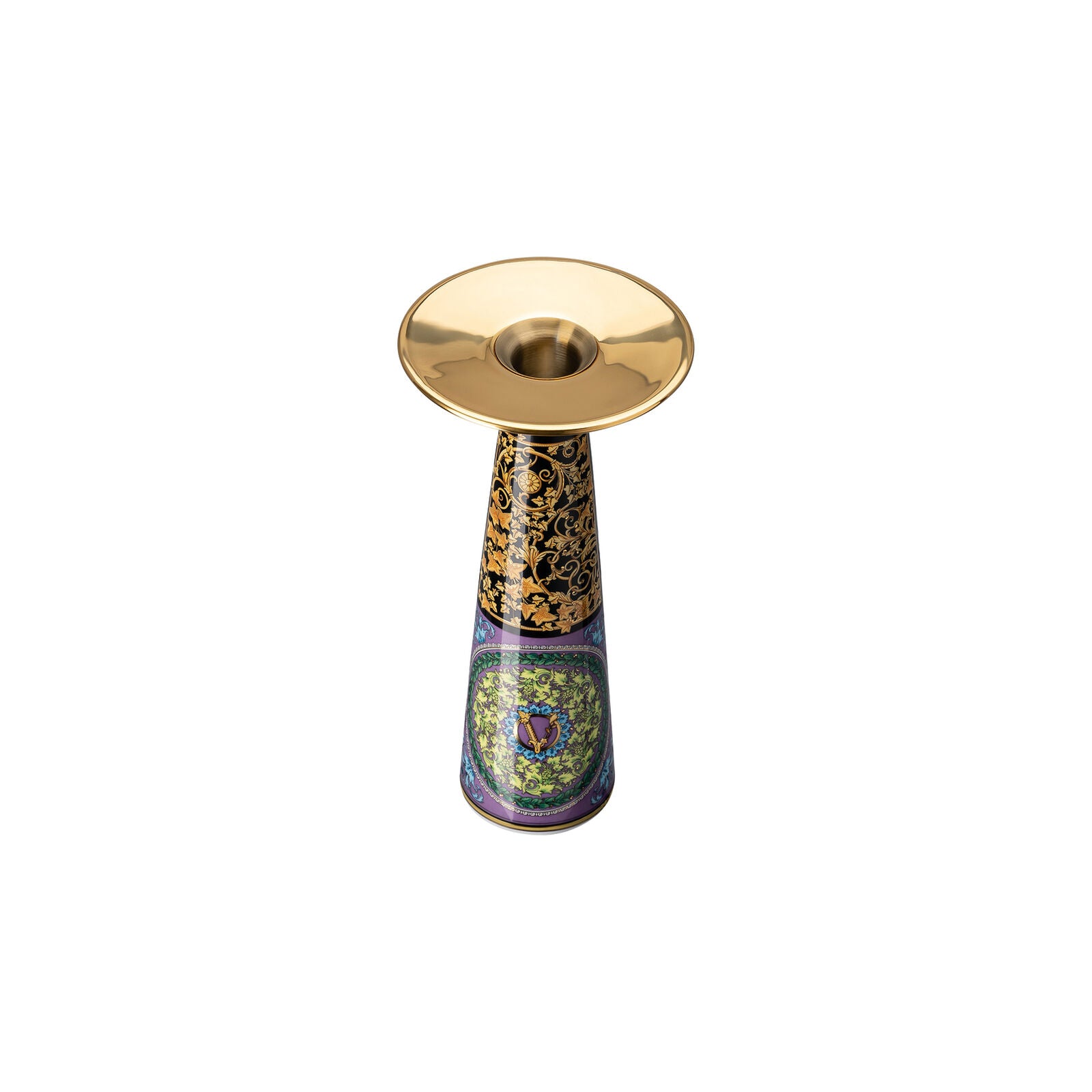 Versace | Vase et chandelier Barocco Mosaïque
