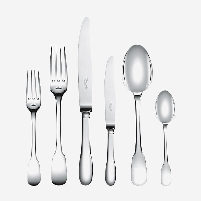 Maison Lipari Cluny Flatware Set with Chest 36 Pcs Silver-Plated  CHRISTOFLE.