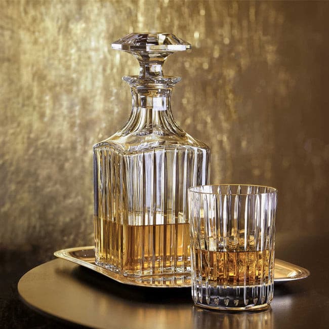 Maison Lipari Harmonie Whisky Decanter Square 0,90L  BACCARAT.