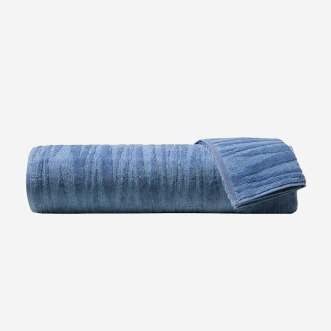 Maison Lipari Allan Bath Towel 16"x27" - Blue  MISSONI HOME.